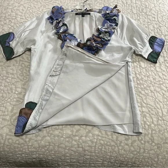 Marc Jacobs Multicolor Ruffle Blouse - Picture 11 of 16